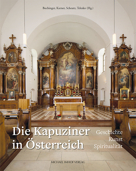 Buchcover Kapuziner in Österreich